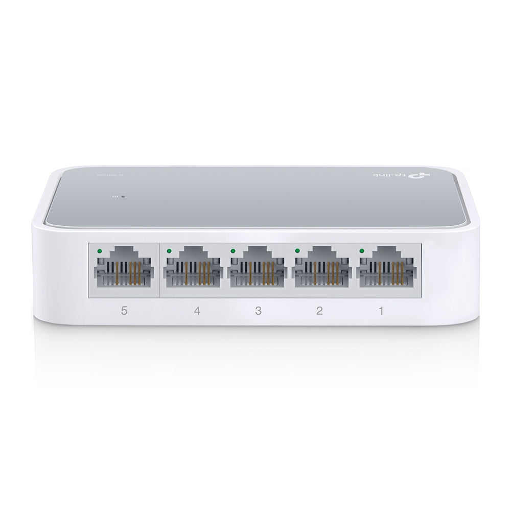 Switch TP-LINK TL-SF1005D 5 Puertos 10/100 Mbps - Sobremesa Compacto Imagen principal del producto