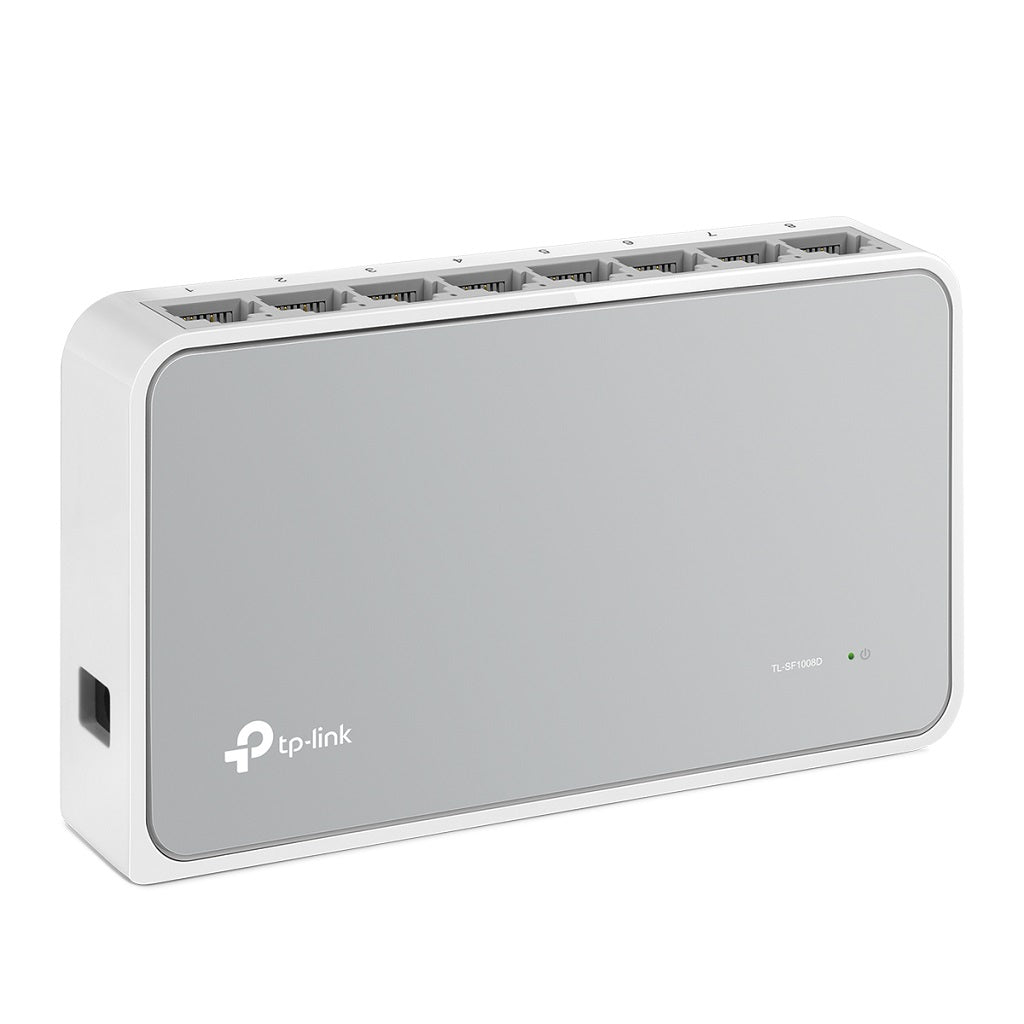 Switch TP-LINK TL-SF1008D 8 puertos 10/100 Mbps - Sobremesa compacto Imagen principal del producto
