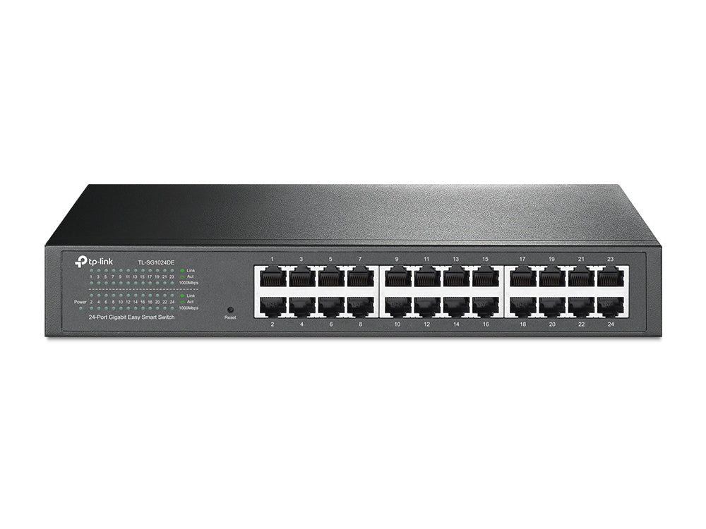 Switch TP-LINK TL-SG1024DE 24 Puertos - Gigabit, Negro Imagen principal del producto