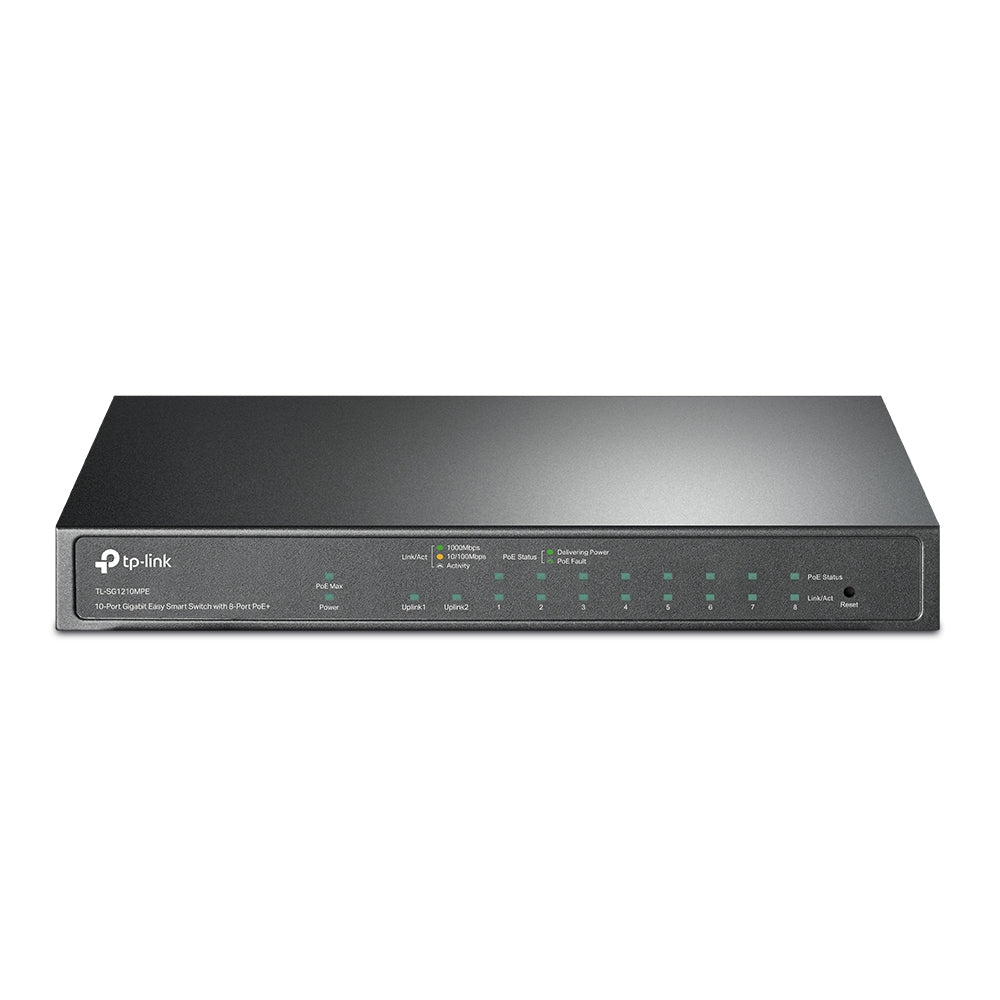 Switch TP-LINK TL-SG1210MPE 9 Puertos Gigabit - Smart Managed