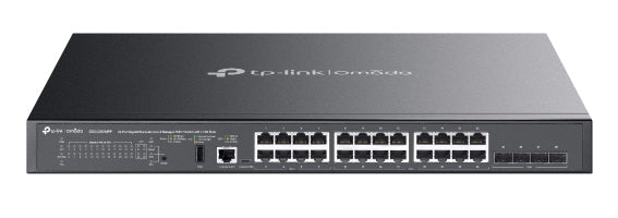 Switch TP-LINK SG5428XMPP 24 Puertos - Gestión Avanzada, Negro