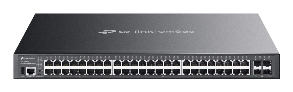 Switch TP-LINK SG5452XMPP 48 Puertos Gigabit L3 - PoE++ y SFP+ Imagen principal del producto