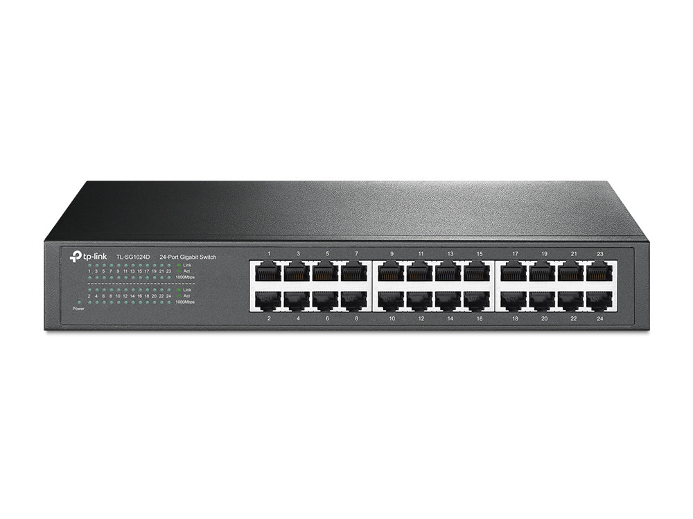Switch TP-LINK TL-SG1024D 24 Puertos Gigabit - Conexión de Red Profesional Imagen principal del producto