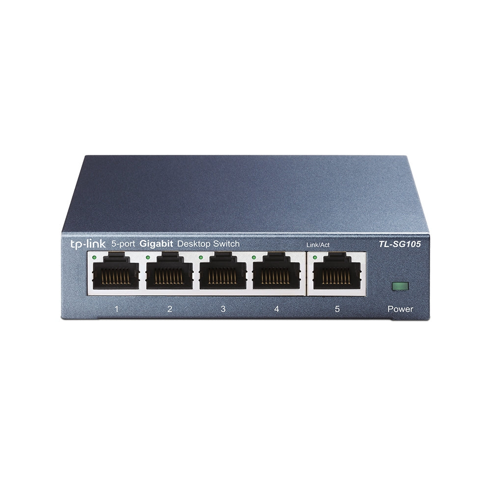 Switch TP-LINK TL-SG105 5 Puertos Gigabit Ethernet - Negro