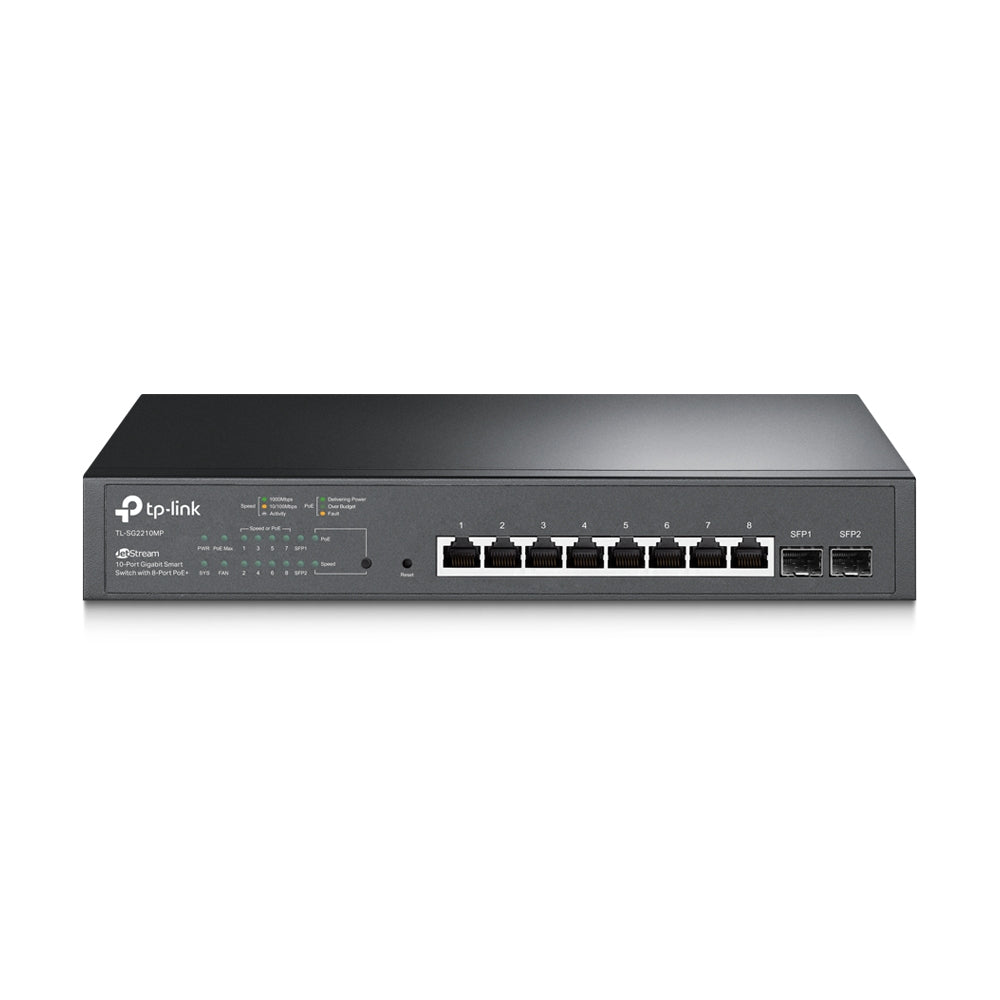 Switch TP-Link Omada SG2210MP 10 Puertos - Administrable POE+ Gigabit