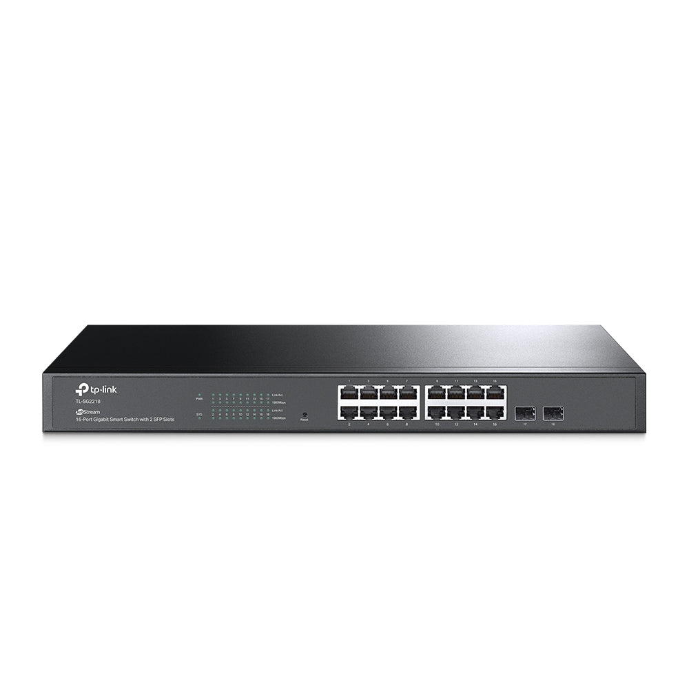 Switch Smart Gigabit TP-LINK SG2218 16 Puertos - Administrable, Negro Imagen principal del producto
