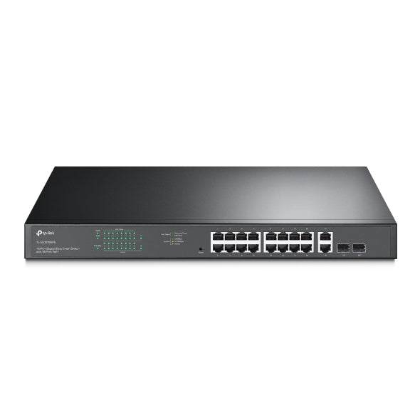 Switch TP-LINK TL-SG1218MPE 18 Puertos - Gestión Inteligente Negro Imagen principal del producto