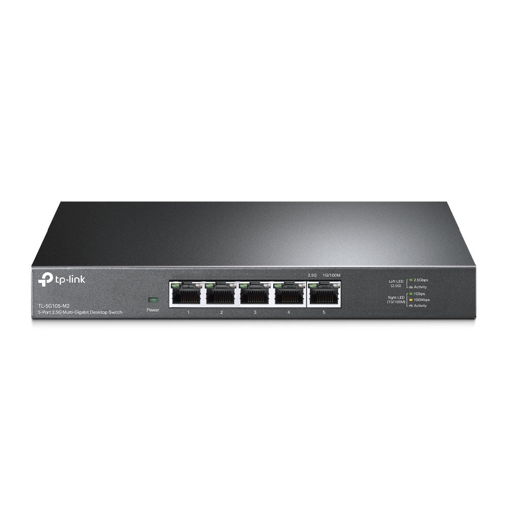 Switch TP-LINK TL-SG105-M2 5 Puertos Gigabit - Conexión Rápida y Confiable