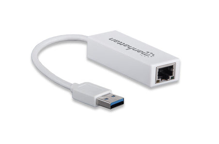 Adaptador Manhattan 506847 USB 3.0 a Gigabit Ethernet - Conexión RJ-45 Imagen principal del producto