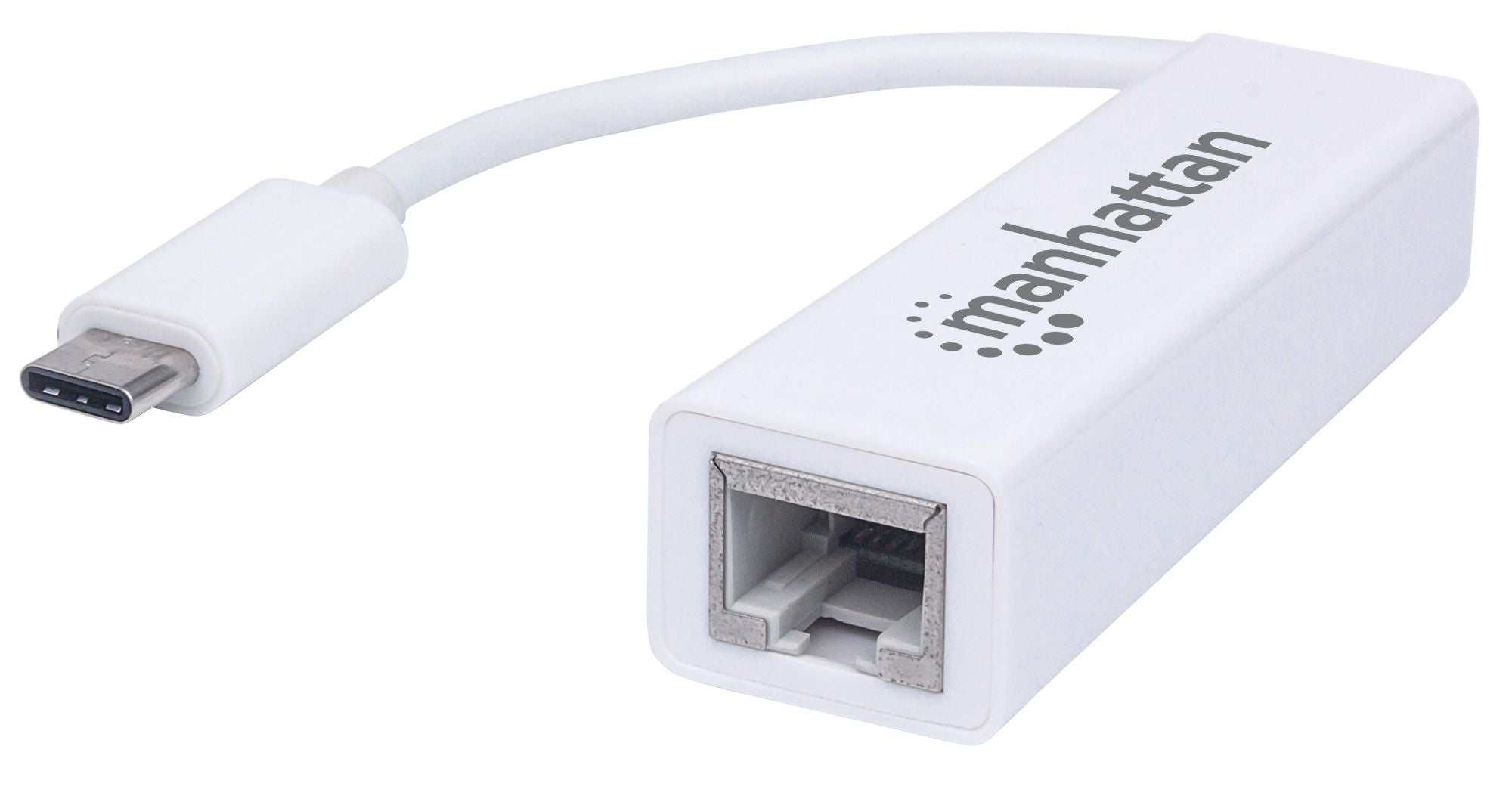 Adaptador USB Tipo C a Ethernet Gigabit MANHATTAN 507585 - Compatible MacBook