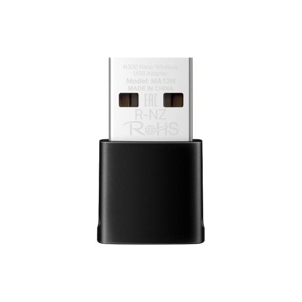 Adaptador USB Nano Inalámbrico Mercusys MA12N N300 - Dual Band 433 Mbps Imagen principal del producto