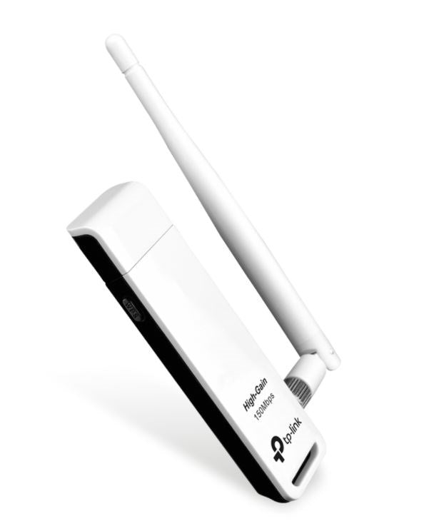 Adaptador USB TP-LINK TL-WN722N - Inalámbrico 150 Mbit/s Blanco Imagen principal del producto