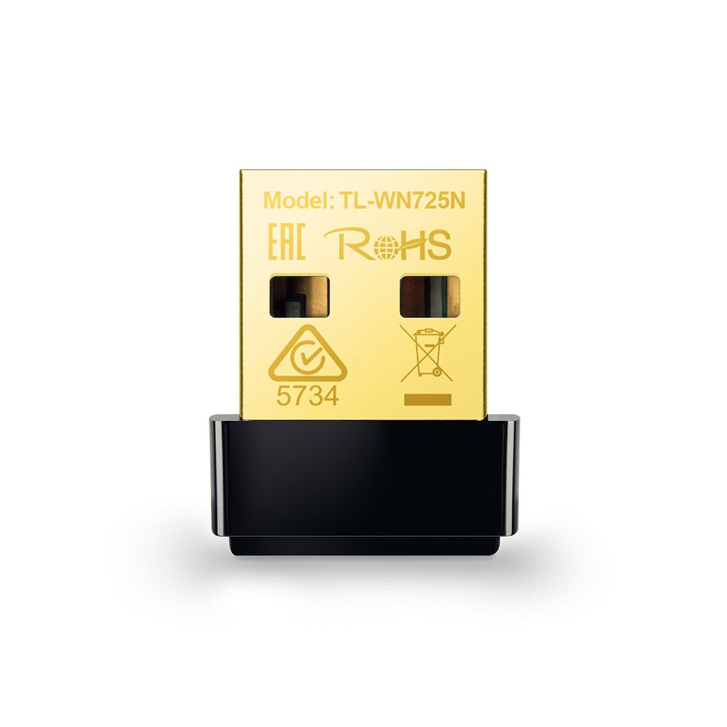 Adaptador USB Nano TP-LINK TL-WN725N - WiFi 150 Mbps Inalámbrico