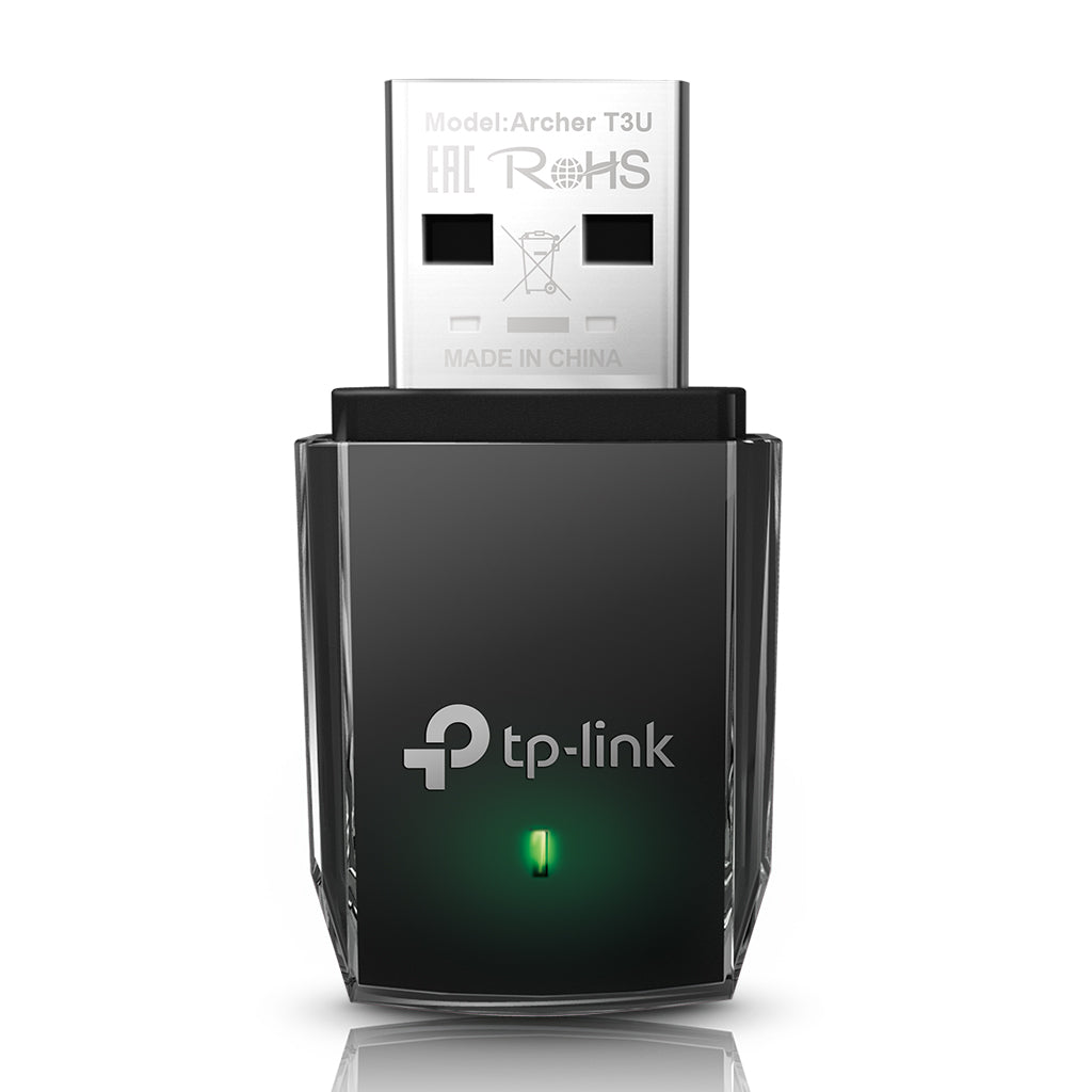 Adaptador USB inalámbrico TP-LINK Archer T3U AC1300 - Compacto y de alto rendimiento