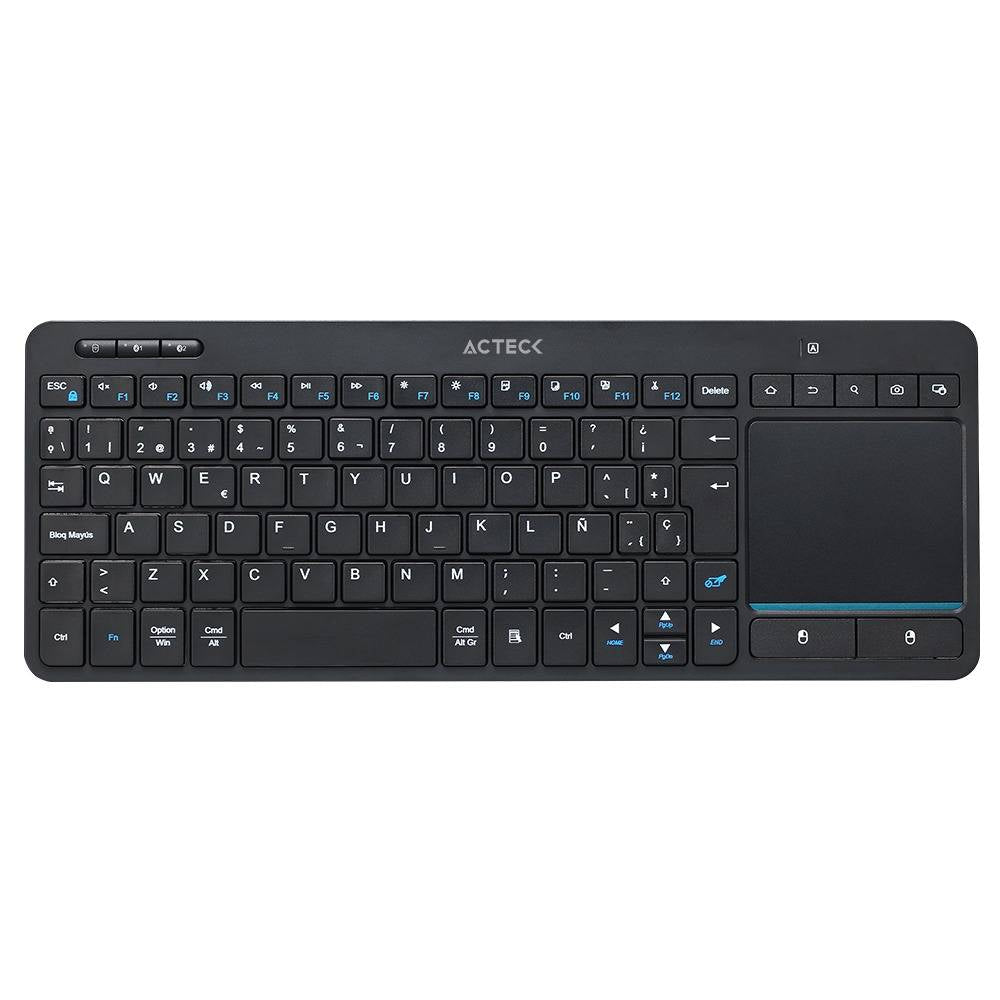 Teclado Inalámbrico ACTECK TI707 - Multidispositivos Bluetooth y 2.4 GHz