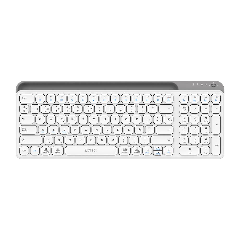 Teclado Inalámbrico ACTECK TI747 Multidispositivos Bluetooth 5.1 - Elite Series