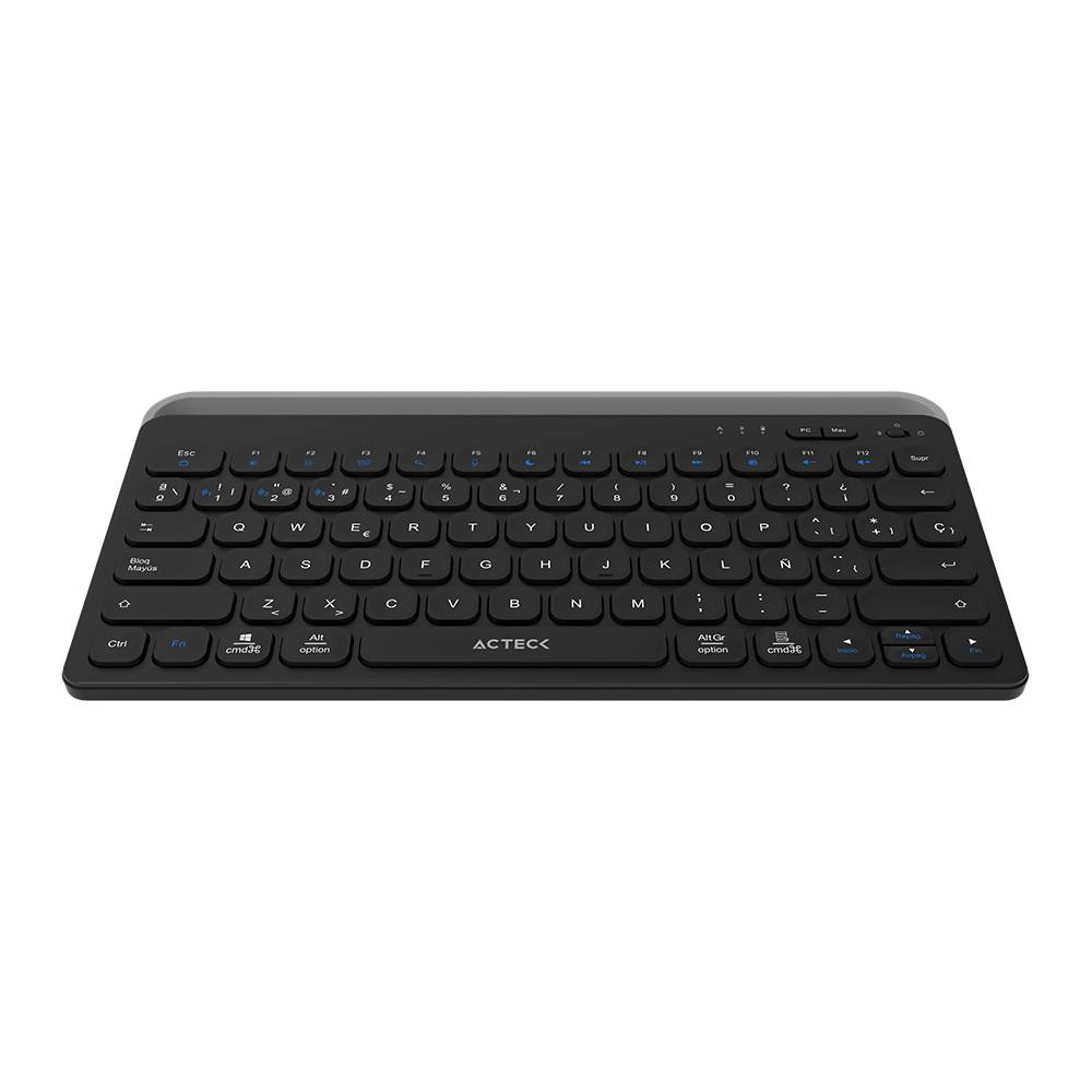 Teclado Inalámbrico Acteck TI737 - Multidispositivos Bluetooth 5.1 y Dongle 2.4 MHz Imagen principal del producto