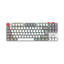 Teclado Gamer Inalámbrico Balam Rush GK990 Legend Series - RGB, Blanco/Gris