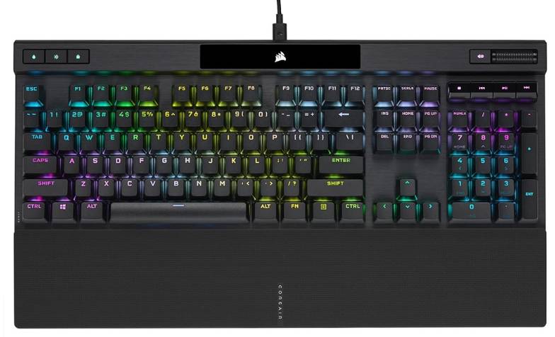 Teclado CORSAIR CH-9109412-NA Gaming Mecánico - RGB y Switches Rápidos