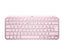 Teclado Logitech MX Keys Mini 920-010478 - Inalámbrico, Rosa, Compacto