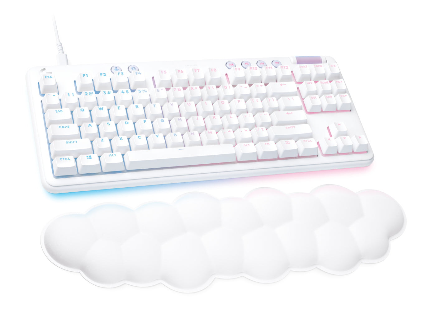 Teclado Logitech G713 920-010670 - Switches Lineales, Diseño Compacto