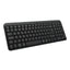 Teclado Logitech K250 inalámbrico - Grafito, silencioso y compacto