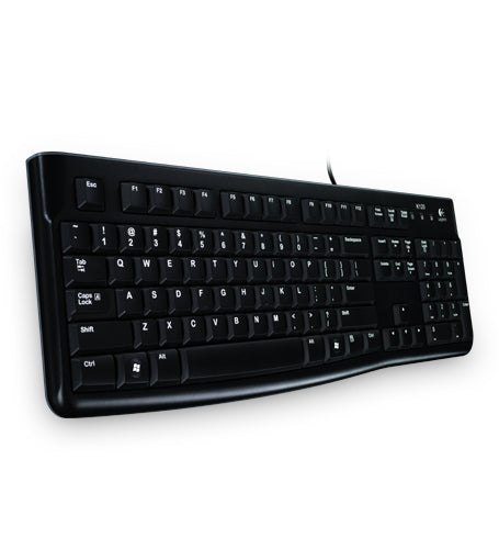 Teclado Logitech K120 USB - Conexión Alámbrica, Diseño Compacto Negro Imagen principal del producto