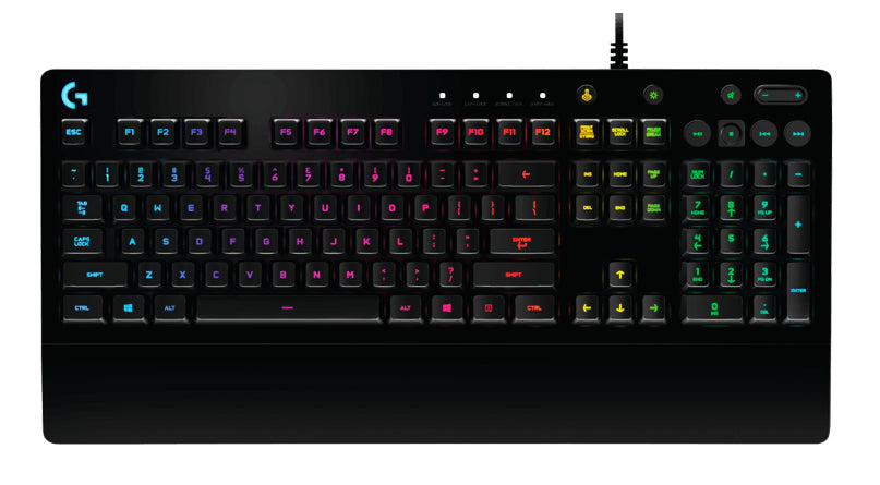 Teclado Gaming Logitech G213 PRODIGY - Iluminación RGB, USB, QWERTY