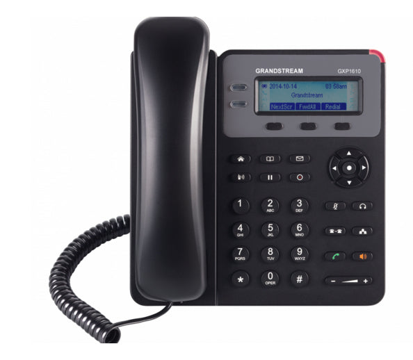 Teléfono IP Grandstream GXP1610 - 1 Línea SIP, Pantalla LCD, 2 Puertos 10/100