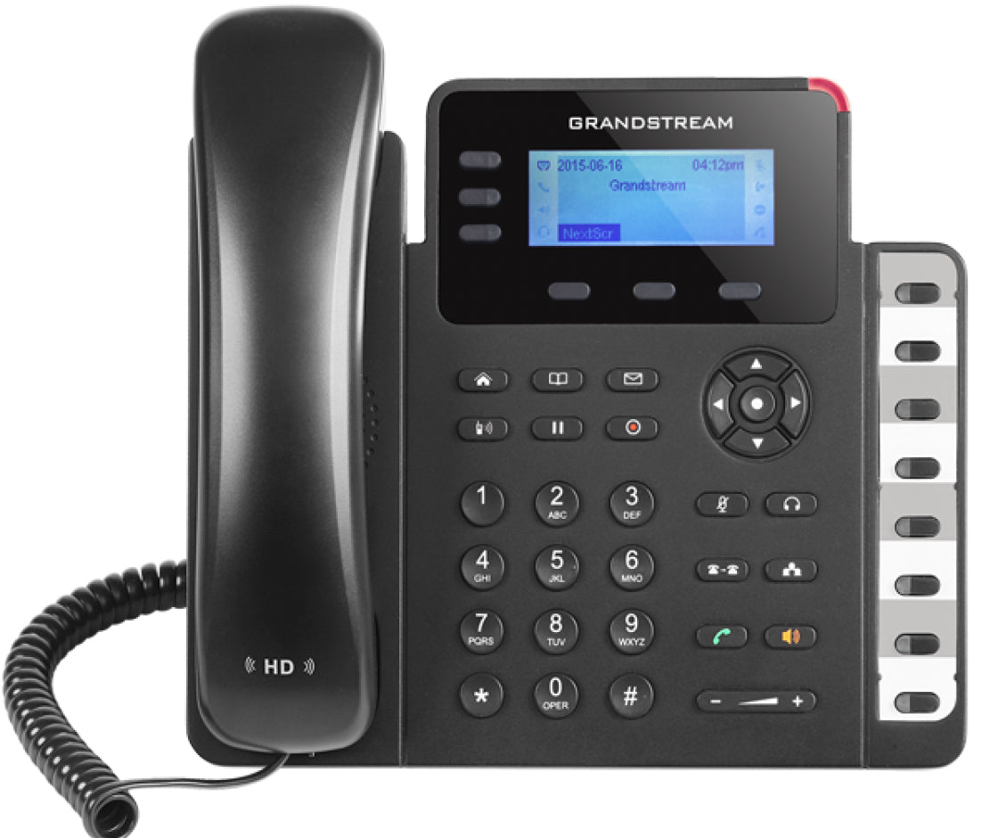 Teléfono IP Grandstream GXP1630 - 3 líneas, Negro Imagen principal del producto