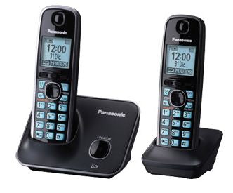 Teléfono Inalámbrico Panasonic KX-TG4112MEB - Pantalla LCD Color, Directorio 50 Contactos Imagen principal del producto