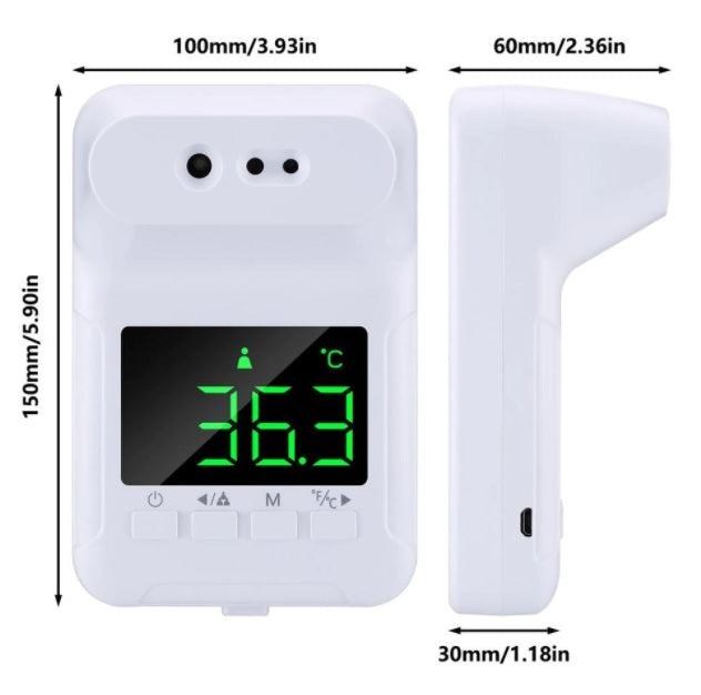 Termómetro de Pared KSA K-3S - Pantalla Digital, Cable Micro USB Imagen principal del producto