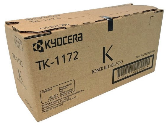 Tóner KYOCERA TK-1172 Negro - Impresión de Alta Calidad