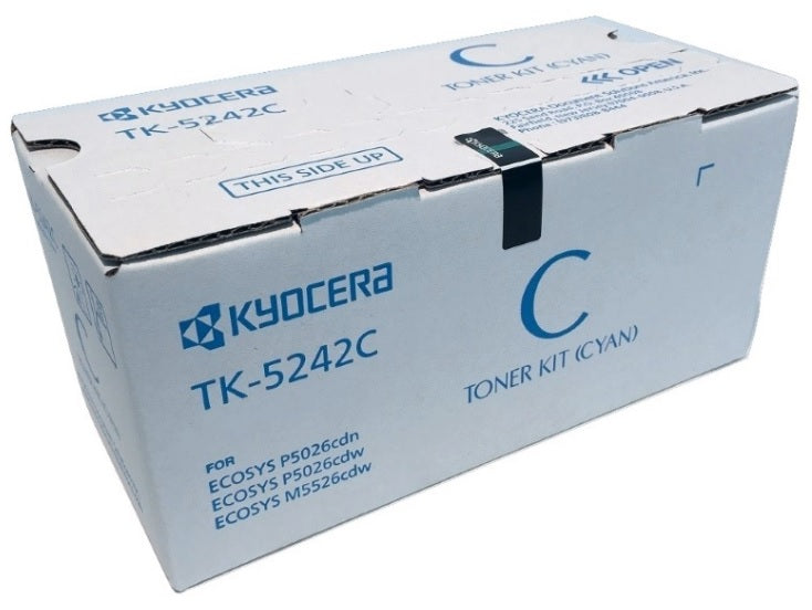 Toner KYOCERA TK-5242C Cian - 3000 páginas para ECOSYS P5026cdw Imagen principal del producto