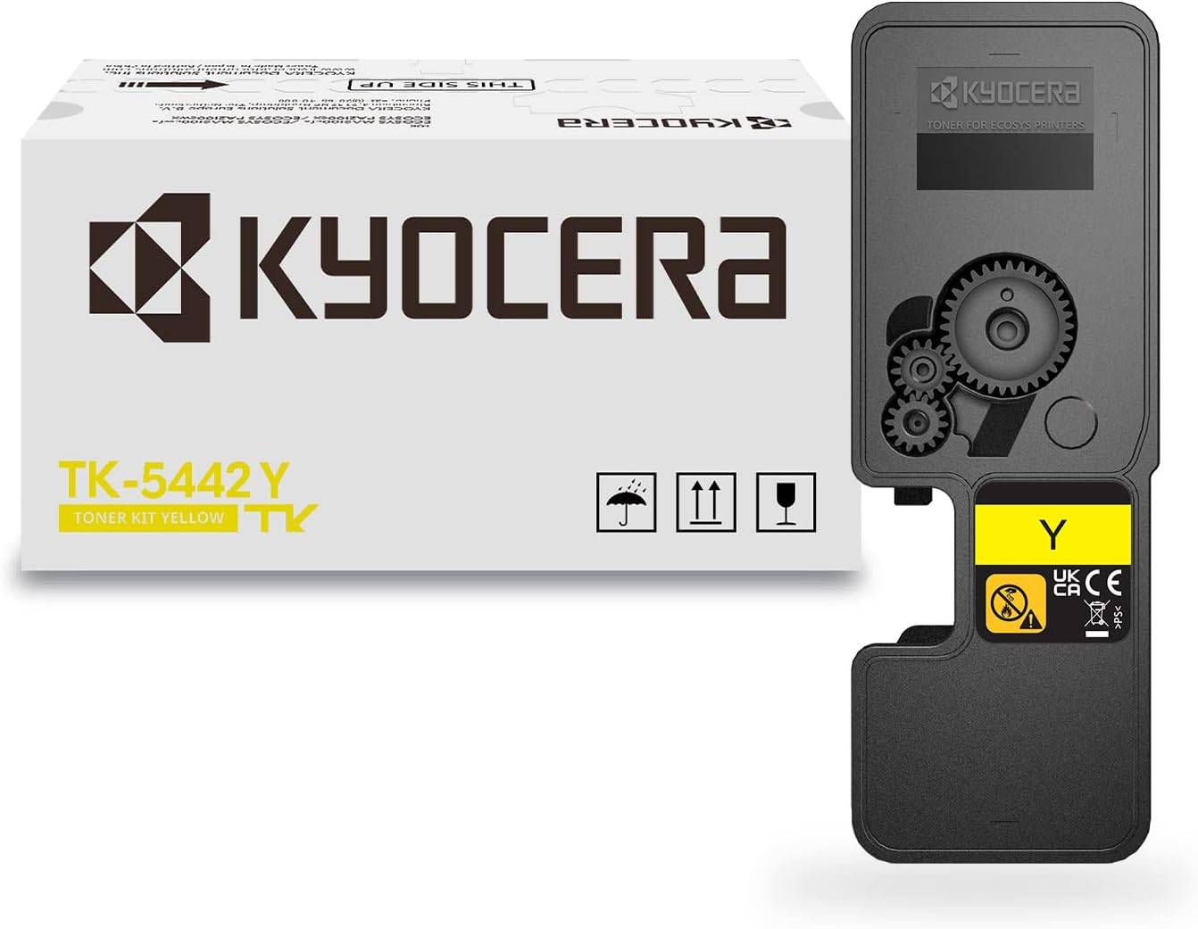 Tóner KYOCERA TK-5442Y Amarillo - 2400 Páginas, Modelo 1T0COAAUS0 Imagen principal del producto