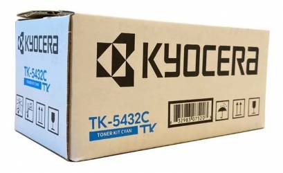Tóner KYOCERA TK-5432C Cian - 1250 Páginas, Impresión Profesional Imagen principal del producto