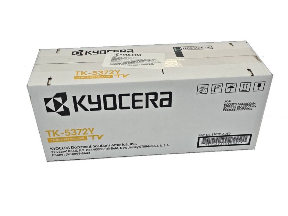 Tóner Kyocera TK-5372Y Amarillo - Compatible con impresoras Kyocera Imagen principal del producto