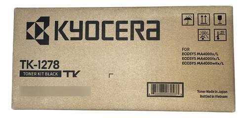 Tóner Negro Kyocera TK-1278K - Compatible MA4000wifx/L y MA4000x/L