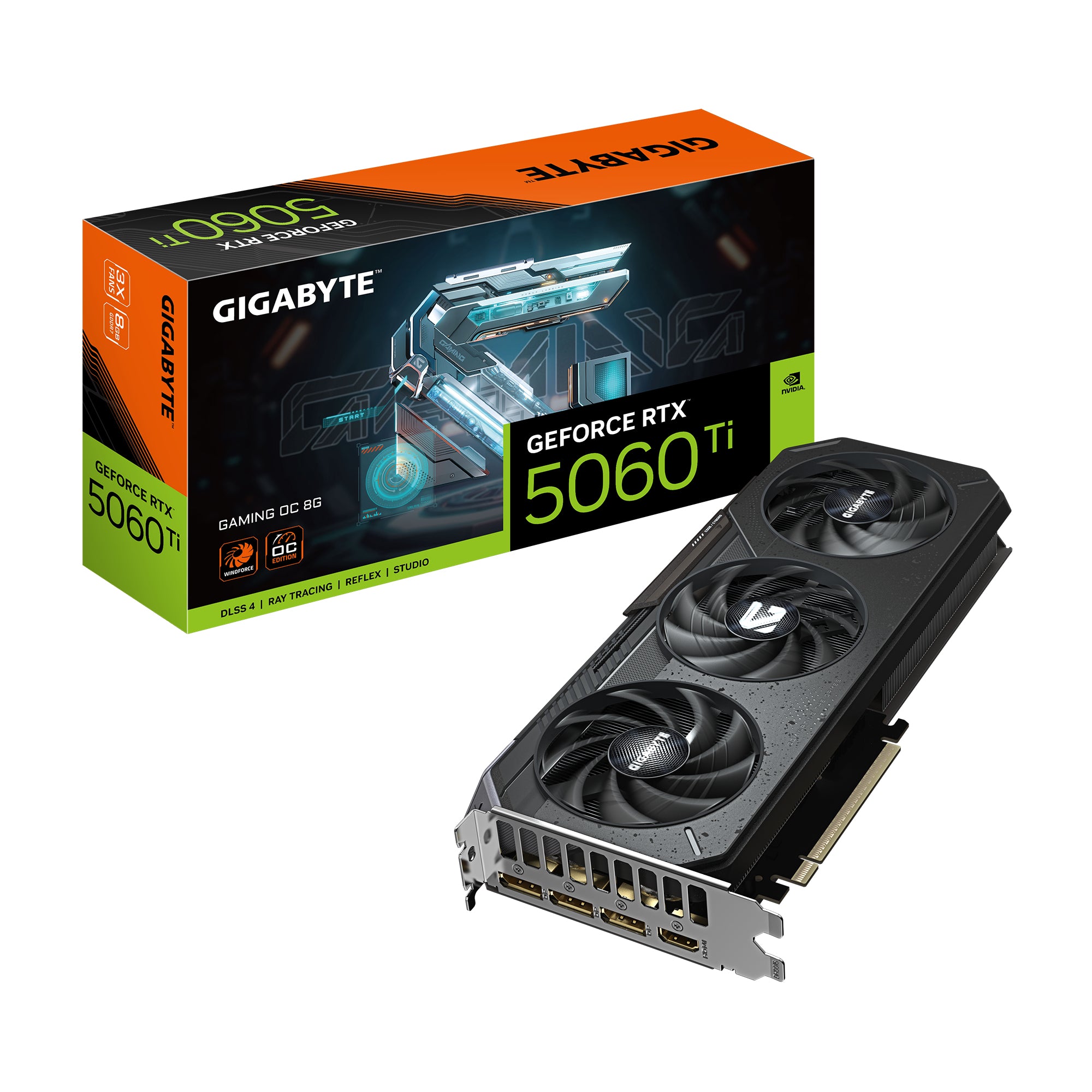 Tarjeta de Video Gigabyte RTX GV-N506TGAMING OC-8GD - 8GB GDDR6, PCI-E 5.0