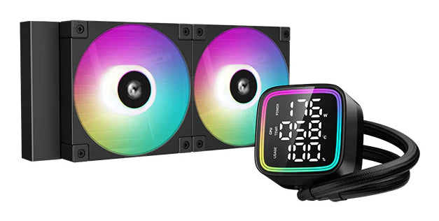Enfriamiento Líquido DeepCool LD240 - ARGB 120mm, Socket LGA 1700/AM4/AM5