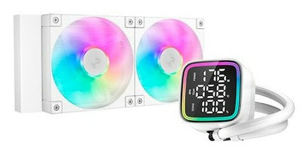 Enfriamiento Líquido DeepCool LD240 WH 240mm - ARGB, Socket LGA1851/AM5 Imagen principal del producto