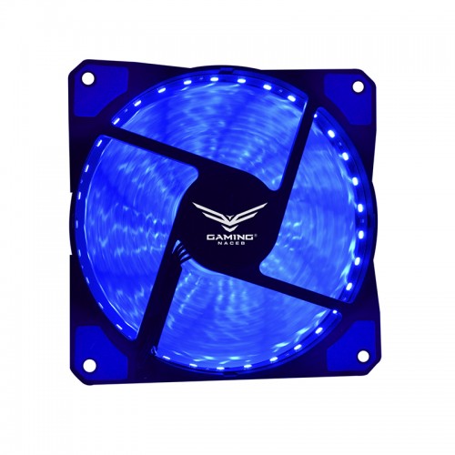 Ventilador Naceb Gaming NA-0919A para Gabinete - 1200 RPM, Negro/Azul Imagen principal del producto