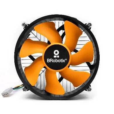 Ventilador BROBOTIX 963005 - Diseño Naranja Compacto Imagen principal del producto