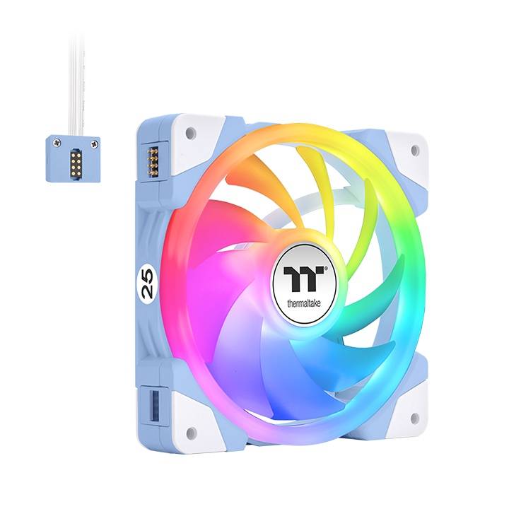Ventilador Thermaltake SWAFAN EX12 ARGB Sync - Pack 3 Unidades, Aspas Intercambiables