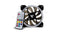 Kit Ventiladores Game Factor FKG400 - 3 Fans 120MM RGB con Control Remoto