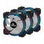 Kit de Ventiladores Yeyian YCF-3KFS-01 ARGB - 3 Ventiladores 120mm, LED Customizable