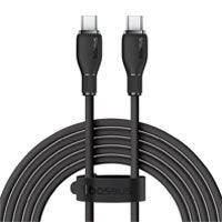 Cable de Carga Rápida Baseus USB-C a USB-C - 100W, 5A, 1.2m, Negro