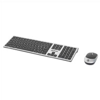 Kit Teclado y Mouse Inalámbricos Manhattan MWK7400 - 2.4 GHz, 10m Alcance
