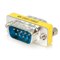 Cambiador de Género DB9 Serial Slimline StarTech GC9SM - Macho a Macho