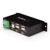 Hub USB 2.0 de 4 Puertos StarTech ST4200USBM - Industrial con Alimentación Imagen principal del producto